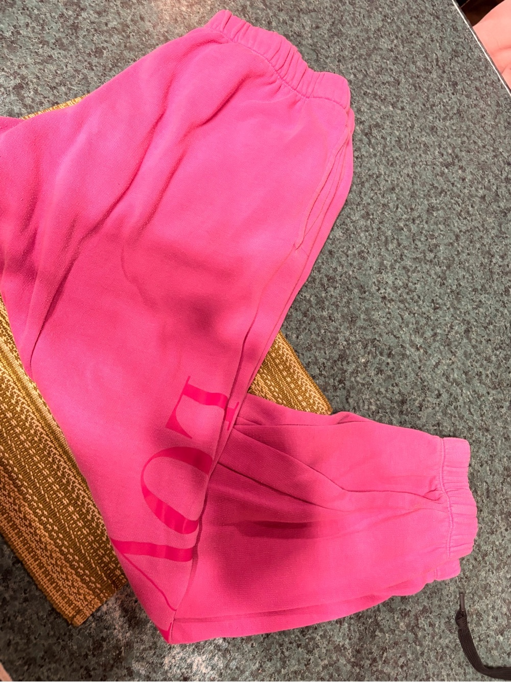 Hot Pink Jogger Sweatpants - Pink Brand